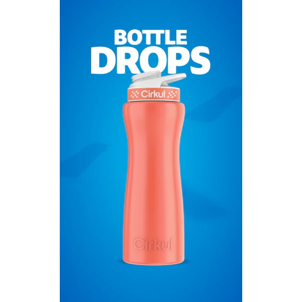 Limited Edition: 22oz. Coral Stainless Steel Bottle & Lid