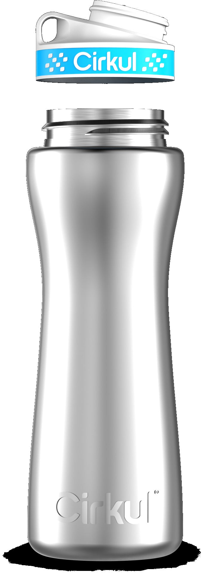 Custom 22oz. Stainless Steel Bottle & Comfort Grip Lid