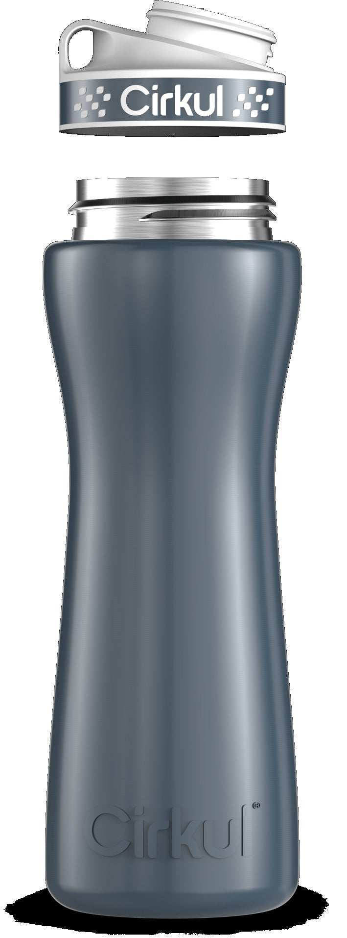 Custom 22oz. Stainless Steel Bottle & Comfort Grip Lid