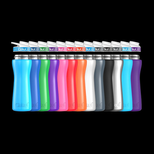 22oz. Stainless Steel Bottle & Comfort Grip Lid