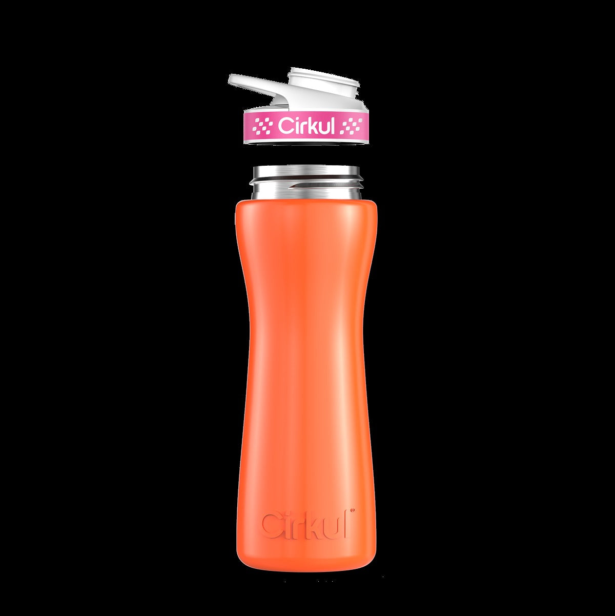22oz. Stainless Steel Bottle & Comfort Grip Lid