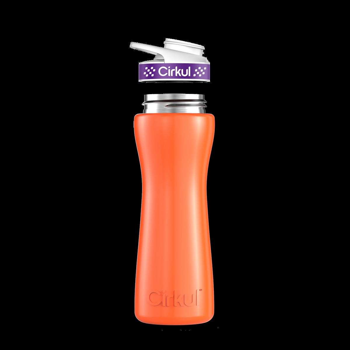 22oz. Stainless Steel Bottle & Comfort Grip Lid
