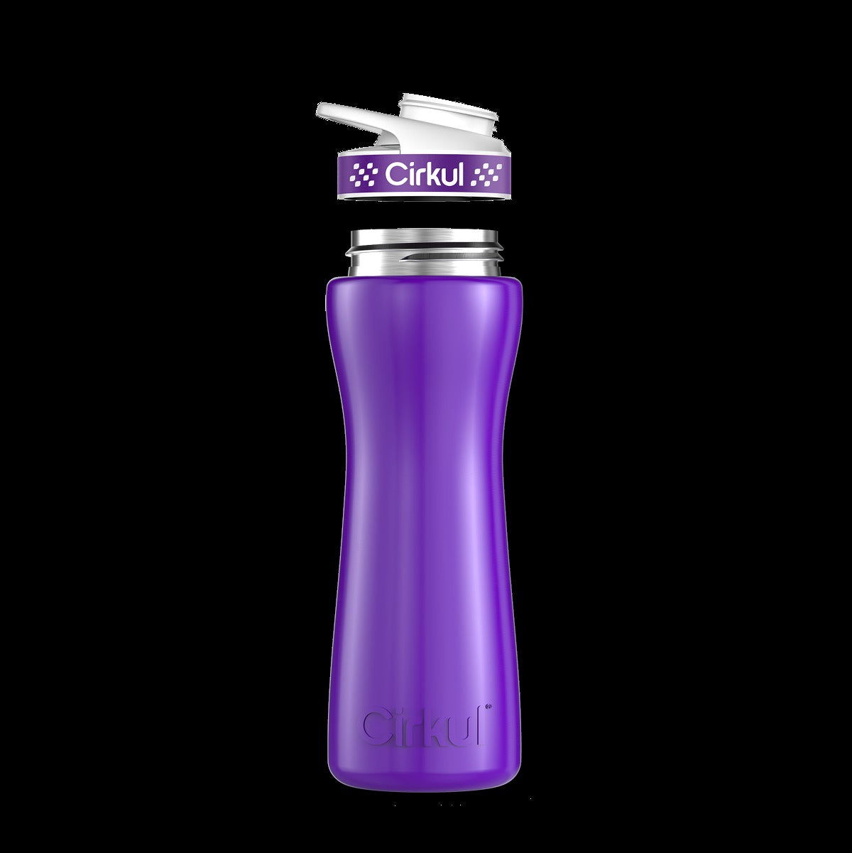 22oz. Stainless Steel Bottle & Comfort Grip Lid