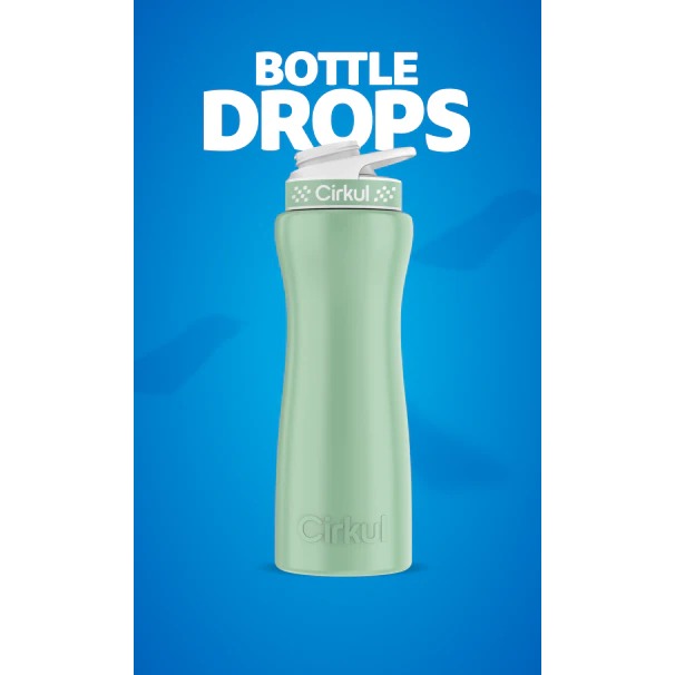 Limited Edition: 22oz. Mint Green Stainless Steel Bottle & Lid
