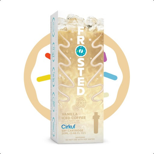 Frosted Vanilla Iced Coffee